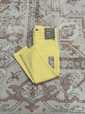 Falls Creek Lemon Yellow Skinny Stretch Jeggings XS (4/5)
